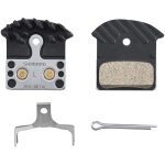 Shimano BP-J04C-MF Bremsbeläge – Metallisch mit Kühlrippen