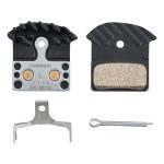 Shimano BP-J04C-MF Bremsbeläge – Metallisch mit Kühlrippen – Bild 2