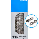 Shimano CN-LG500 Linkglide 10/11-fach-Kette mit Quick-Link, 120 Glieder